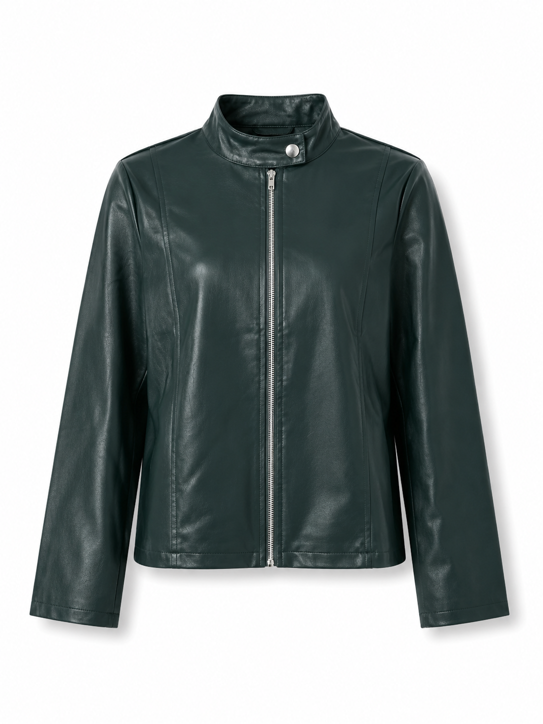 Veste Cuir Cintrée Femme