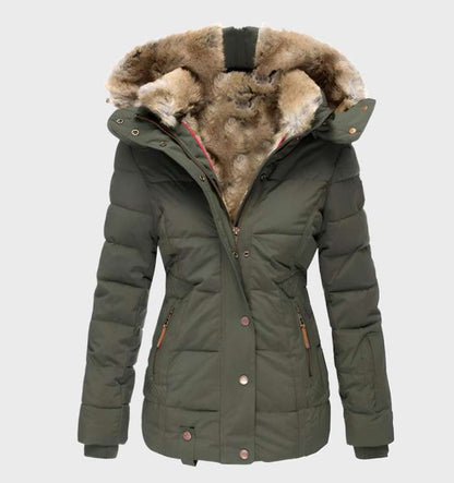 Veste Hiver à Capuche Femme