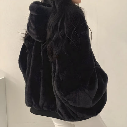 Veste Teddy Réversible Femme