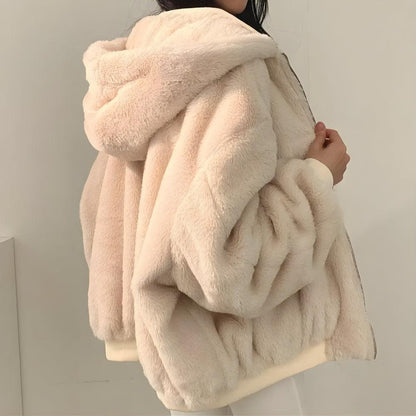 Veste Teddy Réversible Femme