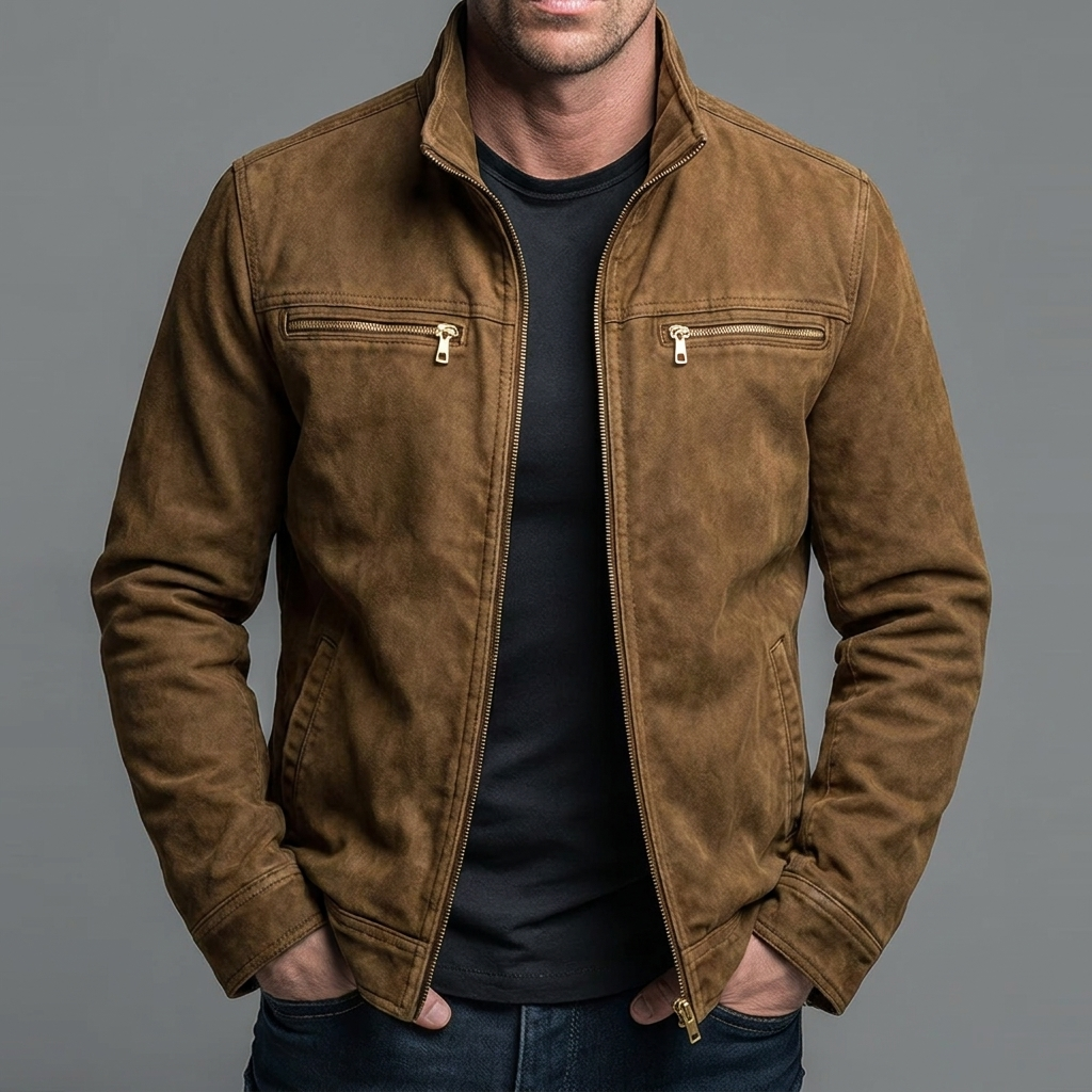 Veste Utilitaire Zippée Homme