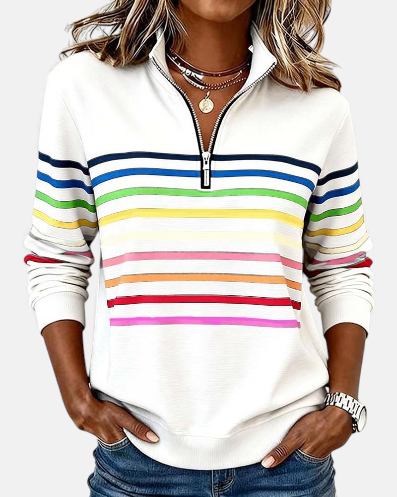 Ruœgy Sweat Zippé Femme