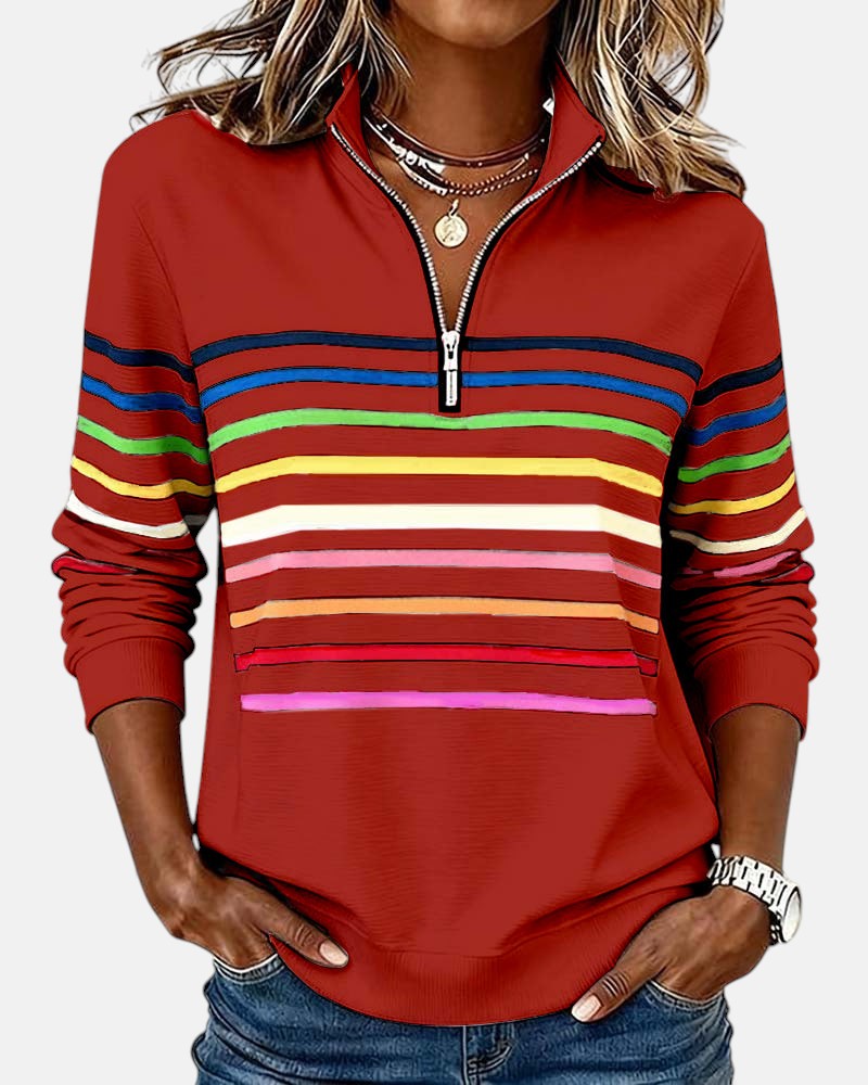 Ruœgy Sweat Zippé Femme
