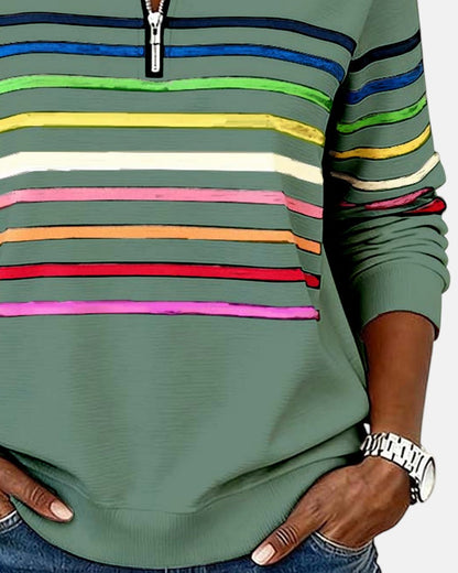 Ruœgy Sweat Zippé Femme
