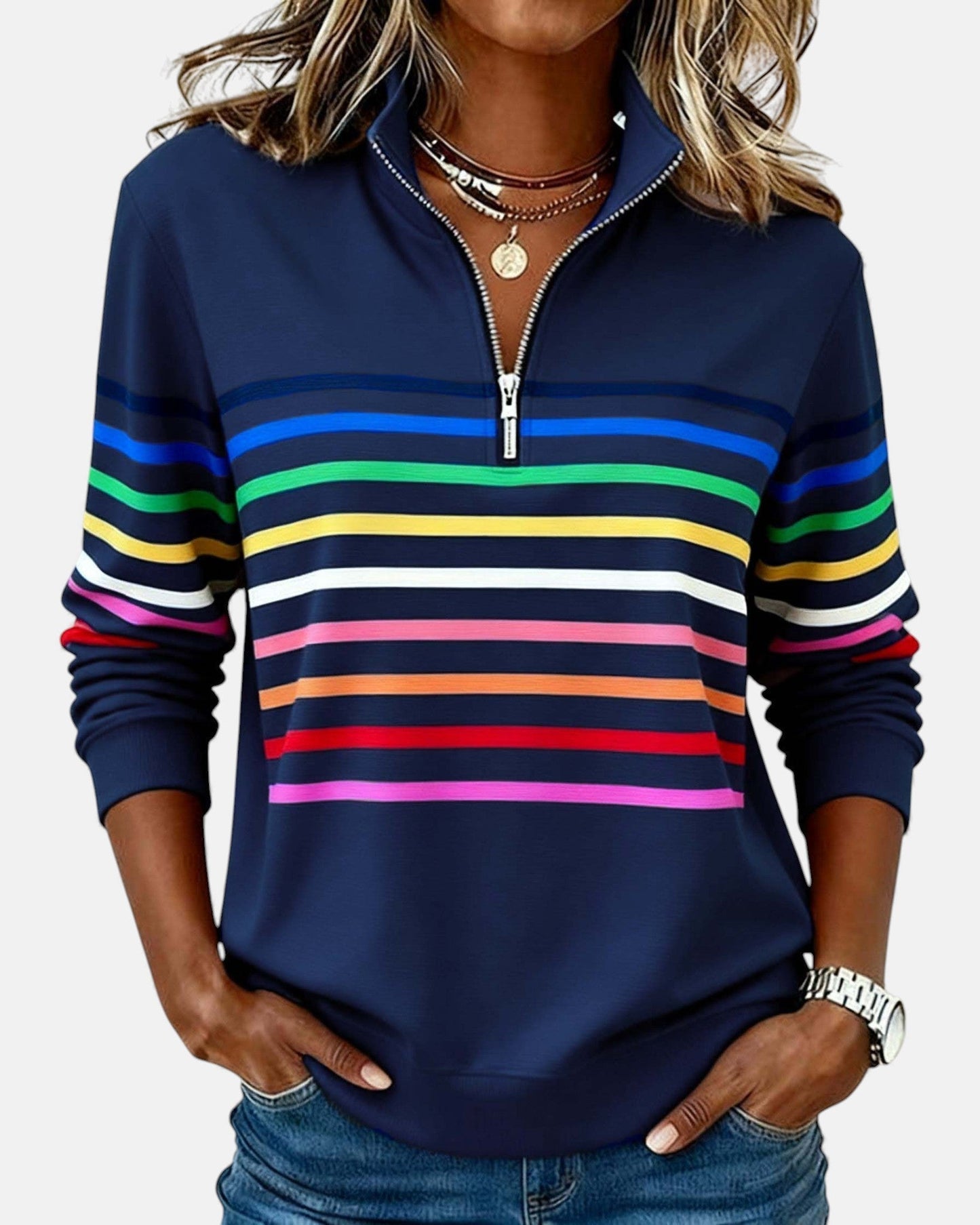 Ruœgy Sweat Zippé Femme