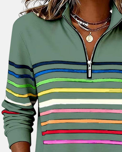 Ruœgy Sweat Zippé Femme