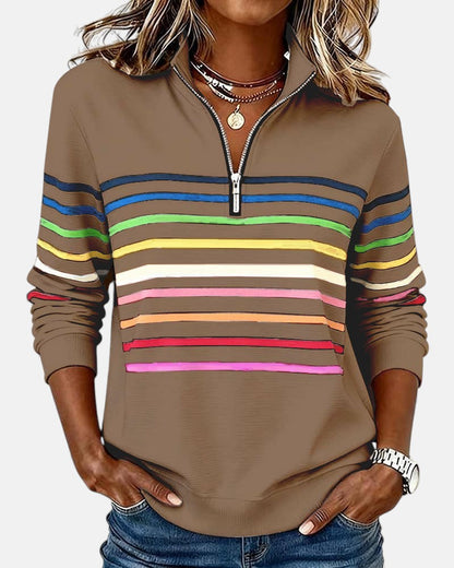 Ruœgy Sweat Zippé Femme