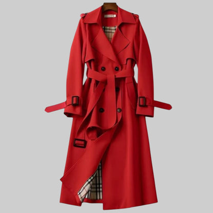 Ruœgy Trench Mi-Long Femme