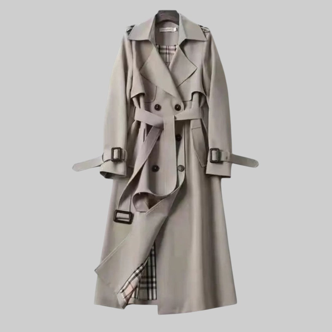 Ruœgy Trench Mi-Long Femme