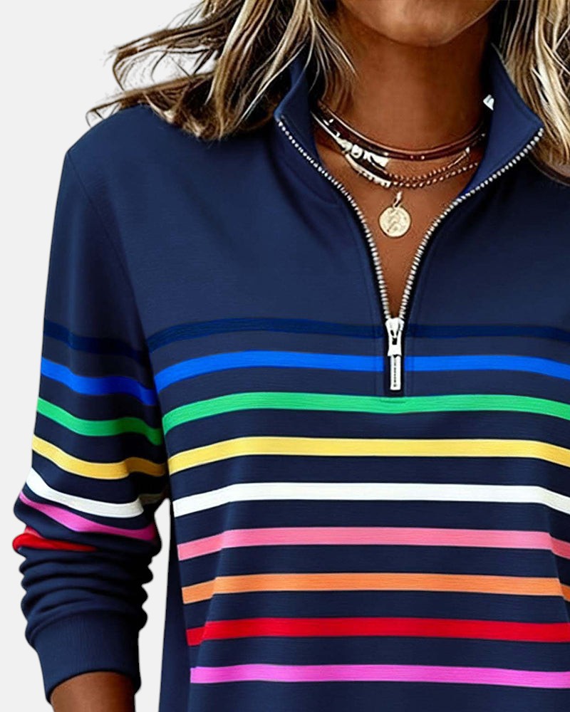 Ruœgy Sweat Zippé Femme