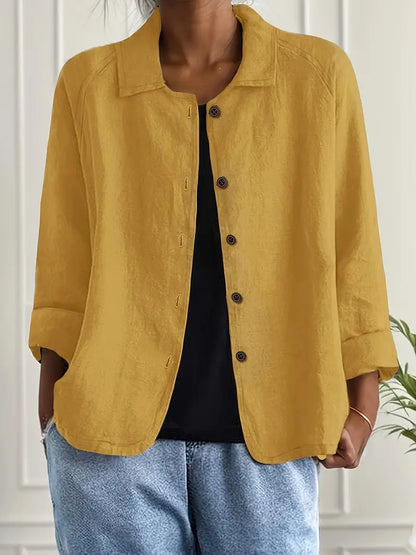 Ruœgy Blazer Oversize Boutonnage Devant Femme